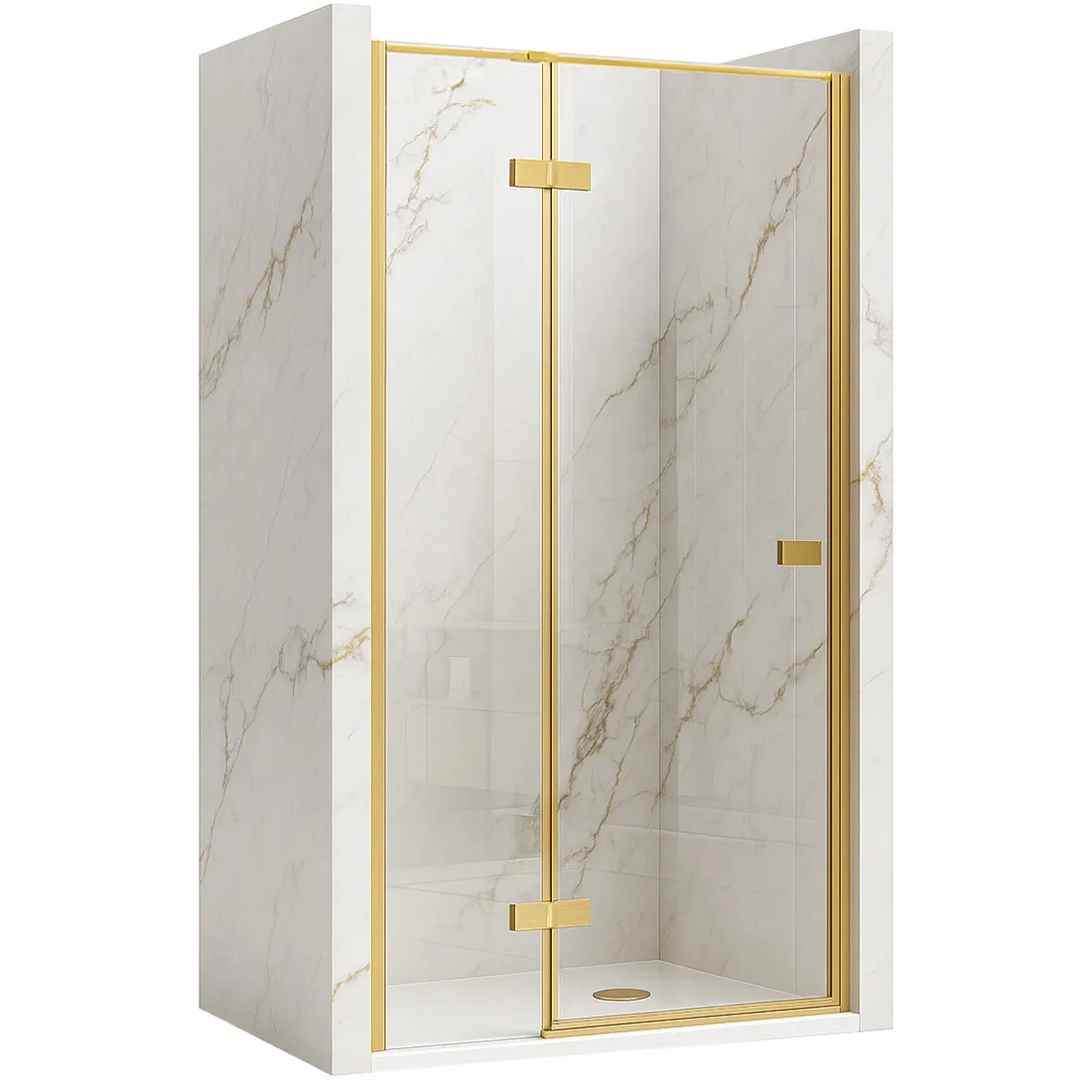 Usa de dus batanta Rea Atlas 120 cm stanga auriu periat [1]