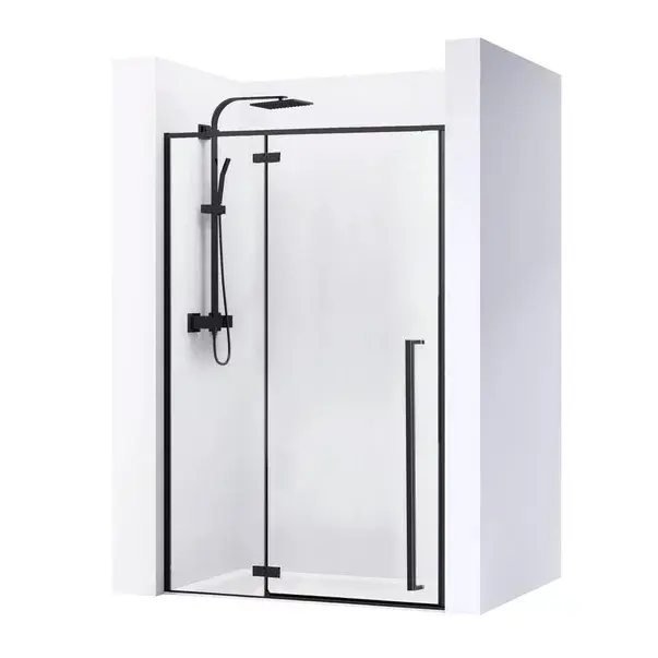 Usa de nisa batanta Rea Fargo 100 cm sticla 6 mm negru [1]