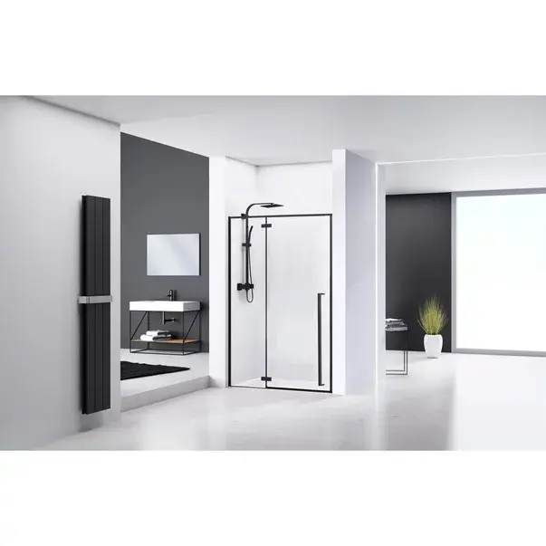Usa de nisa batanta Rea Fargo 100 cm sticla 6 mm negru [4]