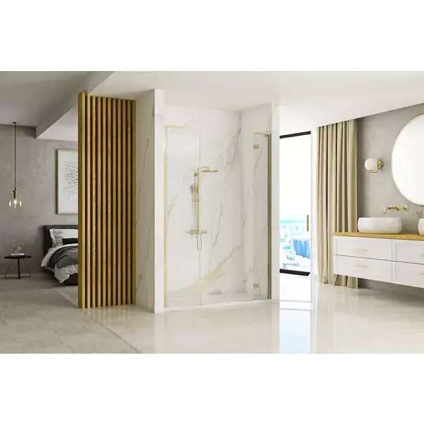 Usa de nisa batanta Rea Hugo 130 cm sticla 6 mm auriu periat [4]