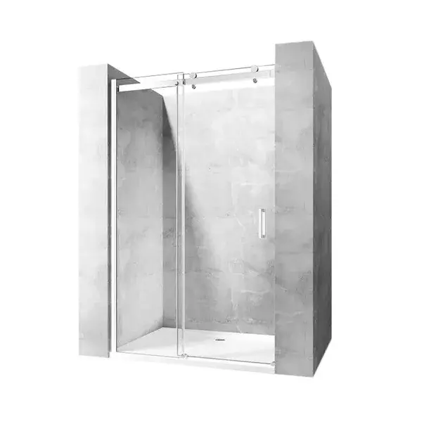 Usa de nisa culisanta Rea Nixon-2 120 cm sticla 8 mm crom dreapta [1]
