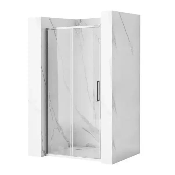 Usa de nisa culisanta Rea Rapid Slide 100 cm sticla 6 mm crom [1]