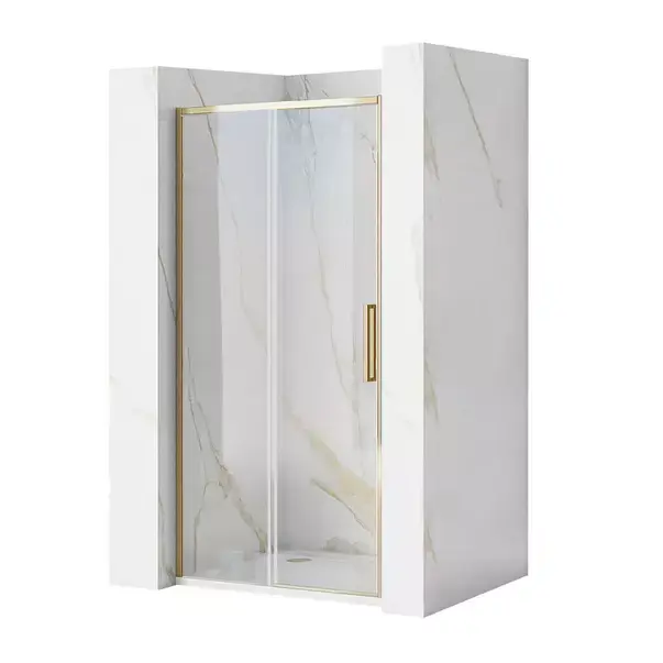 Usa de nisa culisanta Rea Rapid Slide 130 cm sticla 6 mm auriu [2]