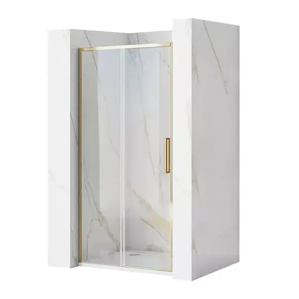 Usa de nisa culisanta Rea Rapid Slide 140 cm sticla 6 mm auriu [1]