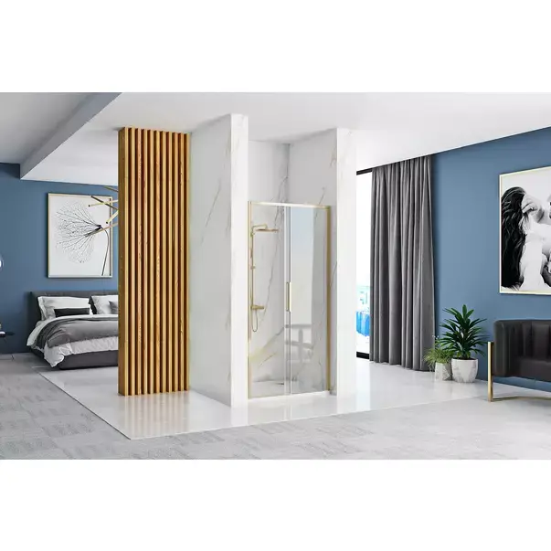 Usa de nisa culisanta Rea Rapid Slide 150 cm sticla 6 mm auriu [5]