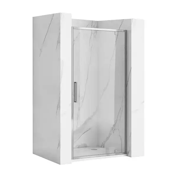 Usa de nisa pivotanta Rea Rapid Swing 100 cm sticla 6 mm crom [1]