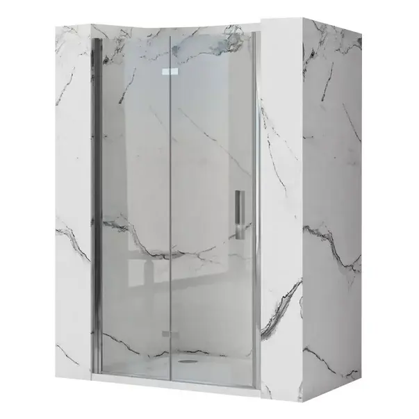Usa de nisa pliabila Rea Molier 100 cm sticla 6 mm + profil magnetic crom [1]