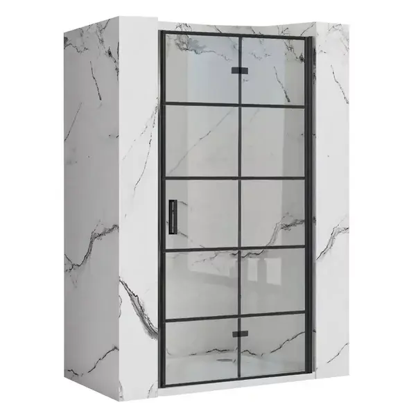 Usa de nisa pliabila Rea Molier 100 cm sticla 6 mm + profil magnetic negru [1]