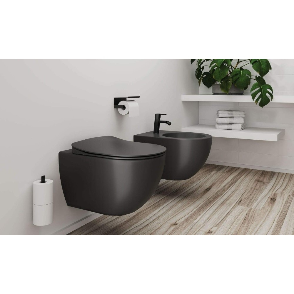 Vas WC Deante Peonia antracit [4]