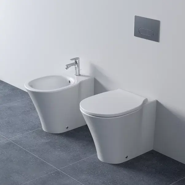 Vas wc pe pardoseala BTW Ideal Standard Connect Air AquaBlade pentru rezervor ingropat [2]