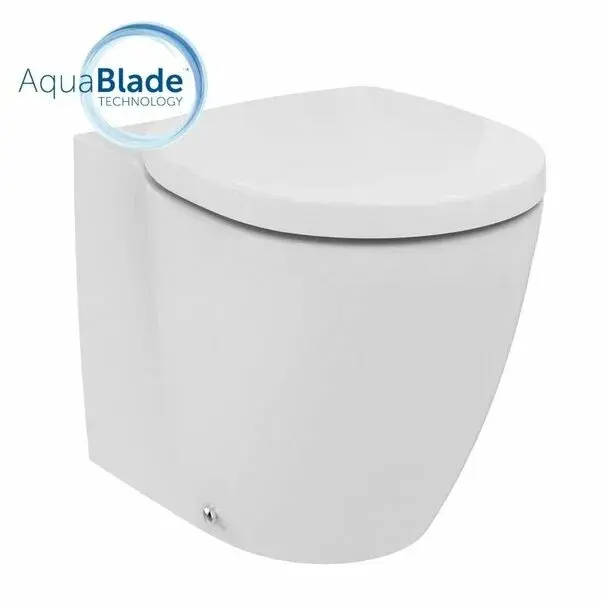 Vas wc pe pardoseala BTW Ideal Standard Connect Aquablade pentru rezervor ingropat [4]