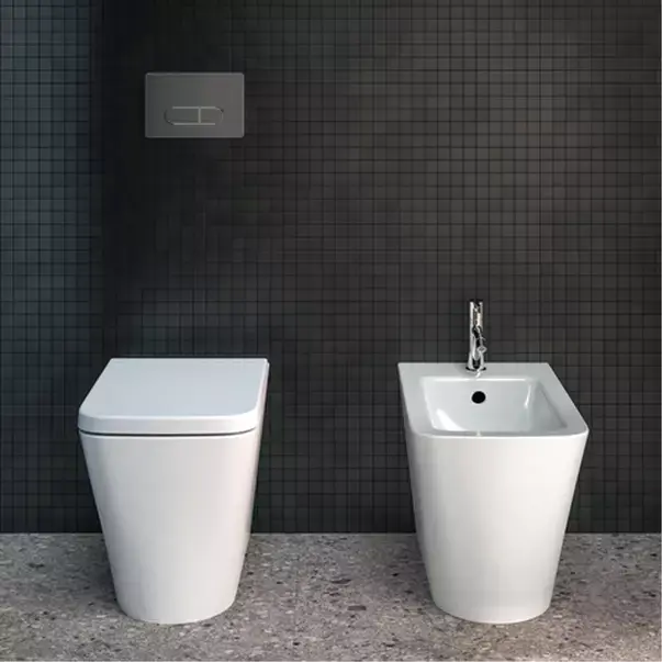Vas WC pe pardoseala Ideal Standard Atelier Blend Cube BTW alb lucios [4]