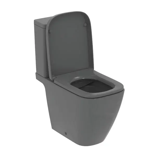 Vas WC pe pardoseala Ideal Standard i.life B gri lucios rimless [2]