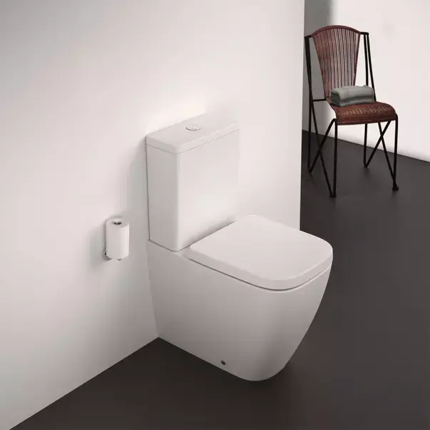 Vas WC pe pardoseala Ideal Standard i.life S BTW rimless alb lucios [1]