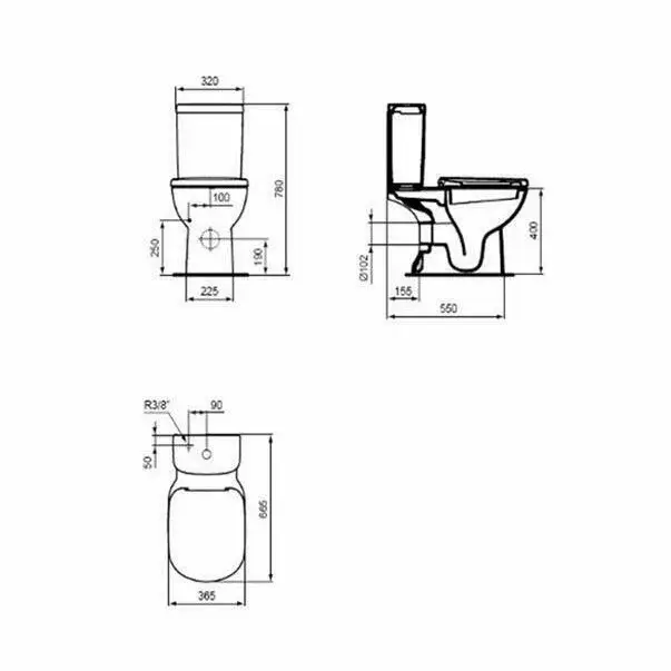 Vas wc pe pardoseala Ideal Standard Tempo [3]