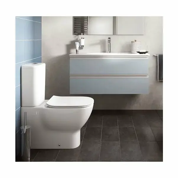Vas wc pe pardoseala Ideal Standard Tesi alb mat [1]