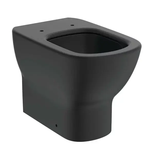 Vas wc pe pardoseala Ideal Standard Tesi AquaBlade back-to-wall negru mat [1]