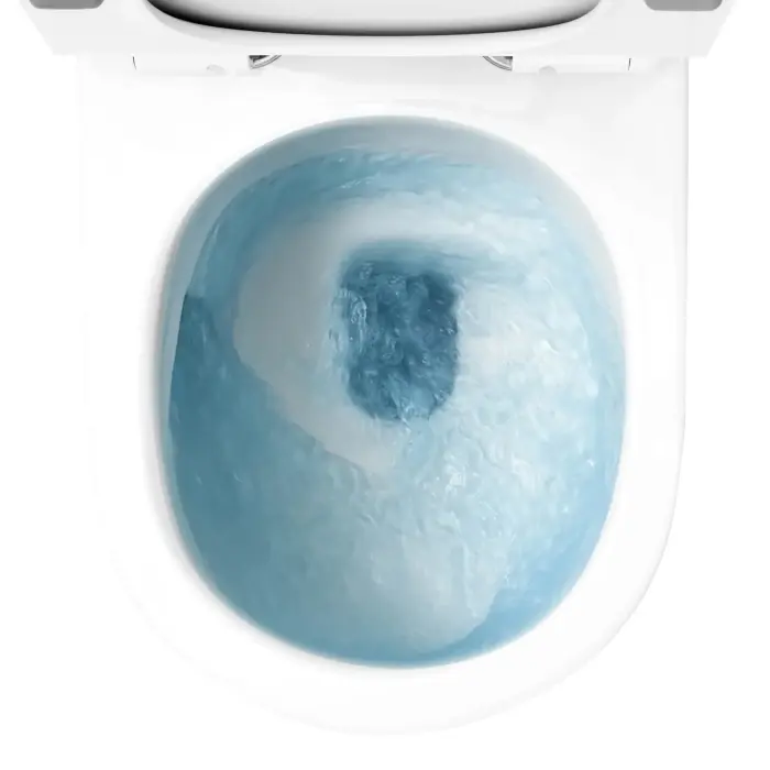 Vas WC suspendabil Carlo Mini Tornado Rimless Flat N Alb, Rea [5]