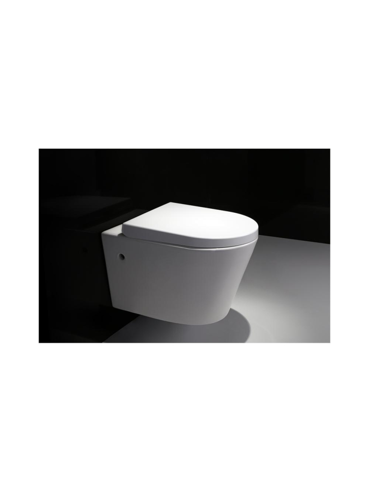 Vas WC suspendabil Rea Tito Rimless Alb [2]