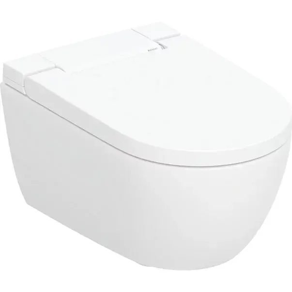 Vas wc suspendat cu capac softclose si functie bideu Geberit AquaClean Alba [1]