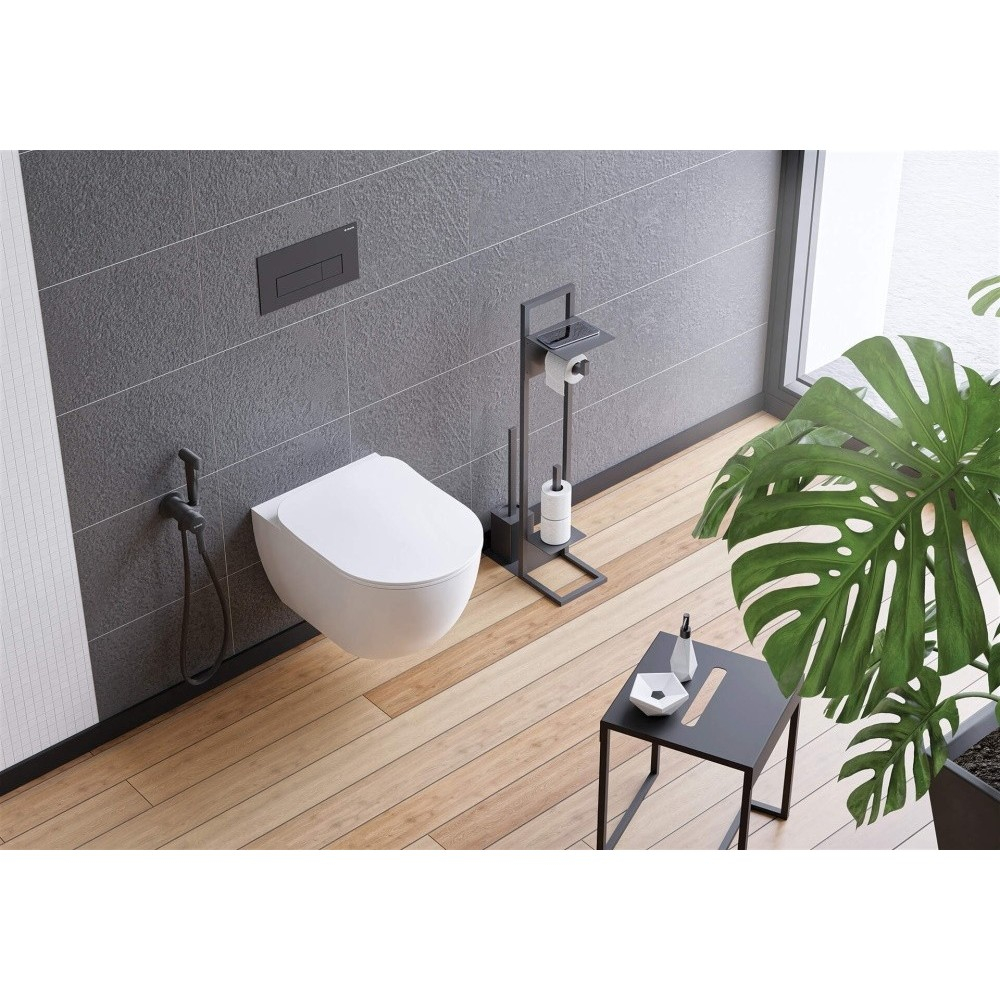 Vas WC suspendat Deante Peonia Zero alb [4]