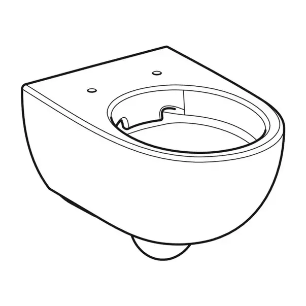 Vas WC suspendat Geberit Selnova Premium rimless alb [5]
