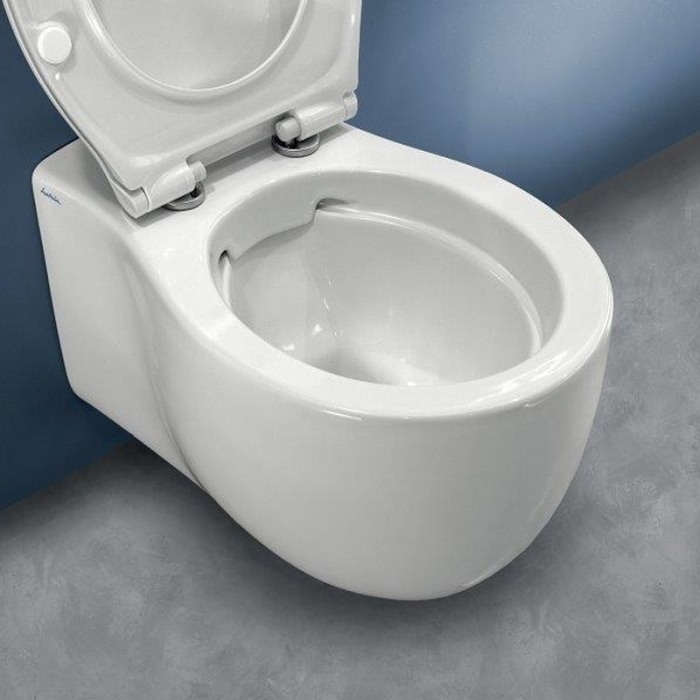 Vas WC suspendat Hatria, Le Fiabe, pure rim, alb [2]