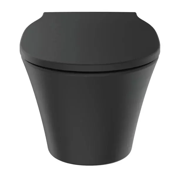 Vas wc suspendat Ideal Standard Connect Air rimless negru mat [6]