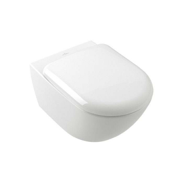 Vas WC suspendat, Villeroy & Boch, Antao, Rimeless, TwistFlush, fara capac, alb [1]