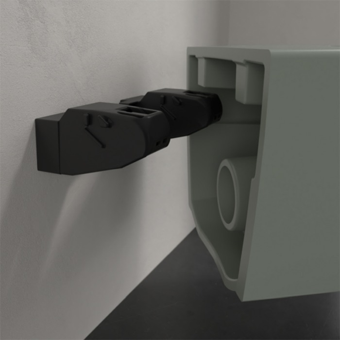 Vas WC suspendat, Villeroy & Boch, Antao, Rimeless, TwistFlush, fara capac, verde [3]