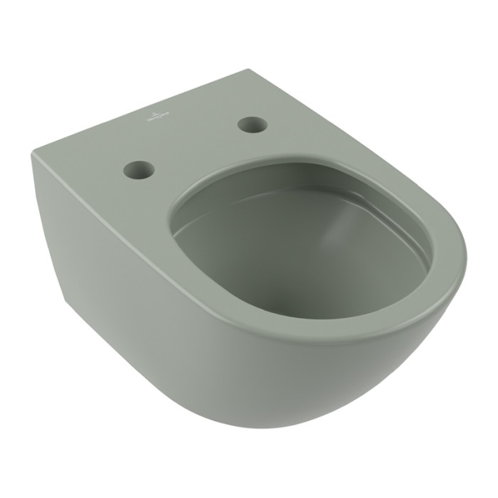 Vas WC suspendat, Villeroy & Boch, Antao, Rimeless, TwistFlush, fara capac, verde [1]