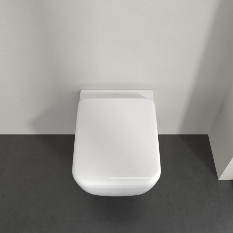 Vas WC suspendat Villeroy&Boch, Skyla TwistFlush, Combi-Pack, capac soft close, alb alpin [3]
