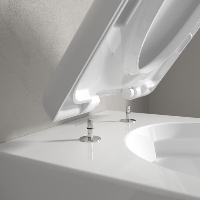 Vas WC suspendat Villeroy&Boch, Skyla TwistFlush, Combi-Pack, capac soft close, alb alpin [7]