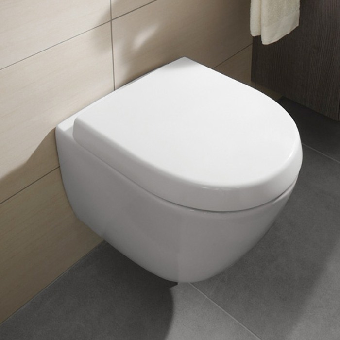 Vas WC suspendat Villeroy & Boch, Subway 2.0, COMPACT, alb, tratament CeramicPlus [3]