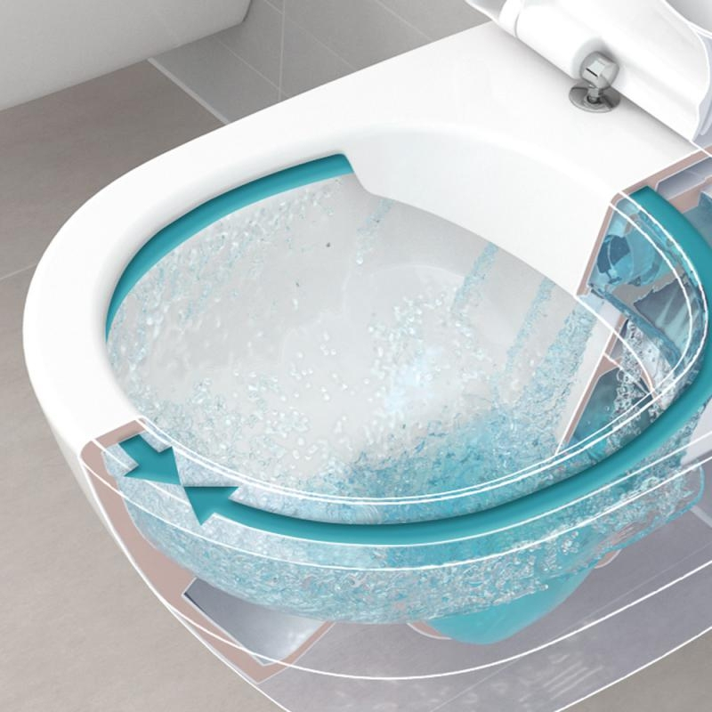 Vas WC suspendat Villeroy & Boch, Subway 2.0, Direct Flush, CeramicPlus, alb [4]