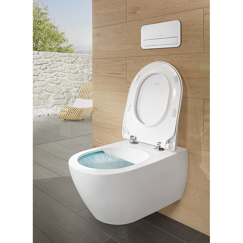 Vas WC suspendat Villeroy & Boch, Subway 2.0, Direct Flush, CeramicPlus, alb [3]