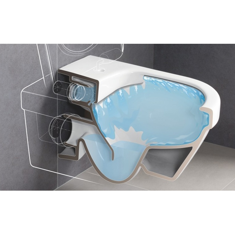 Vas WC suspendat Villeroy & Boch, Subway 2.0, Direct Flush, CeramicPlus, alb [5]