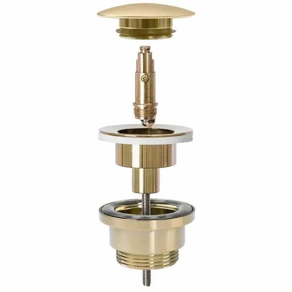 Ventil lavoar Click-Clack universal auriu mat/periat Rea [2]