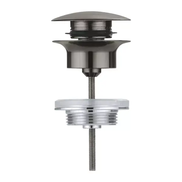 Ventil lavoar Push-Open Grohe Selection antracit periat Hard Graphite [2]