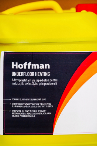 Aditiv plastifiant sapa pentru încălzire în pardoseală, bidon 10 litri, Hoffman Underfloor heating [2]