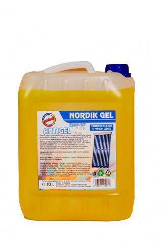 Incalzire in pardoseala - Antigel concentrat -30°C sisteme incalzire si panouri solare 10 litri, Nordik Gel