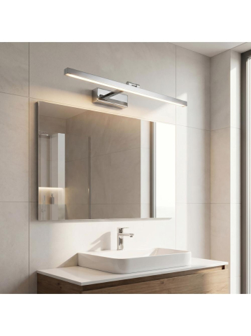 Aplică LED pentru baie APP1859-1W 80 cm crom [1]