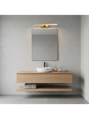 Aplică LED pentru baie APP1861-1W 60 cm auriu [3]