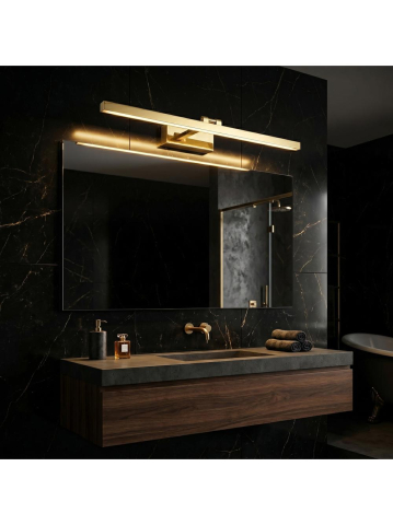 Aplică LED pentru baie APP1862-1W 80 cm auriu [5]