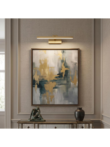 Aplică LED pentru baie APP1863-1W 40cm auriu periat [1]