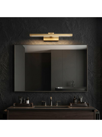 Aplică LED pentru baie APP1864-1W 60 cm auriu periat [6]