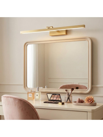 Aplică LED pentru baie APP1865-1W 80 cm auriu periat [3]