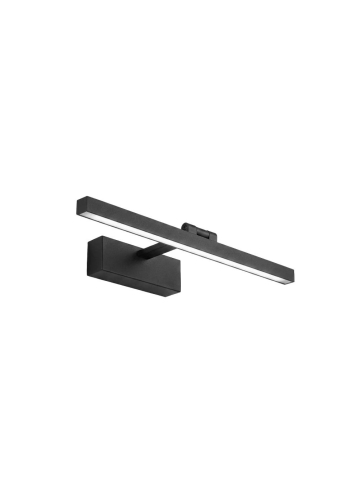 Aplica LED perete Toolight APP1866-1W negru mat 400 mm [10]