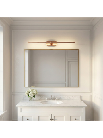 Aplica LED pentru baie Toolight APP1896-1W 60 cm cupru periat [3]