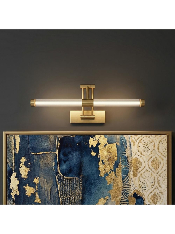 Aplică LED pentru baie APP1899-1W 40cm auriu periat [3]